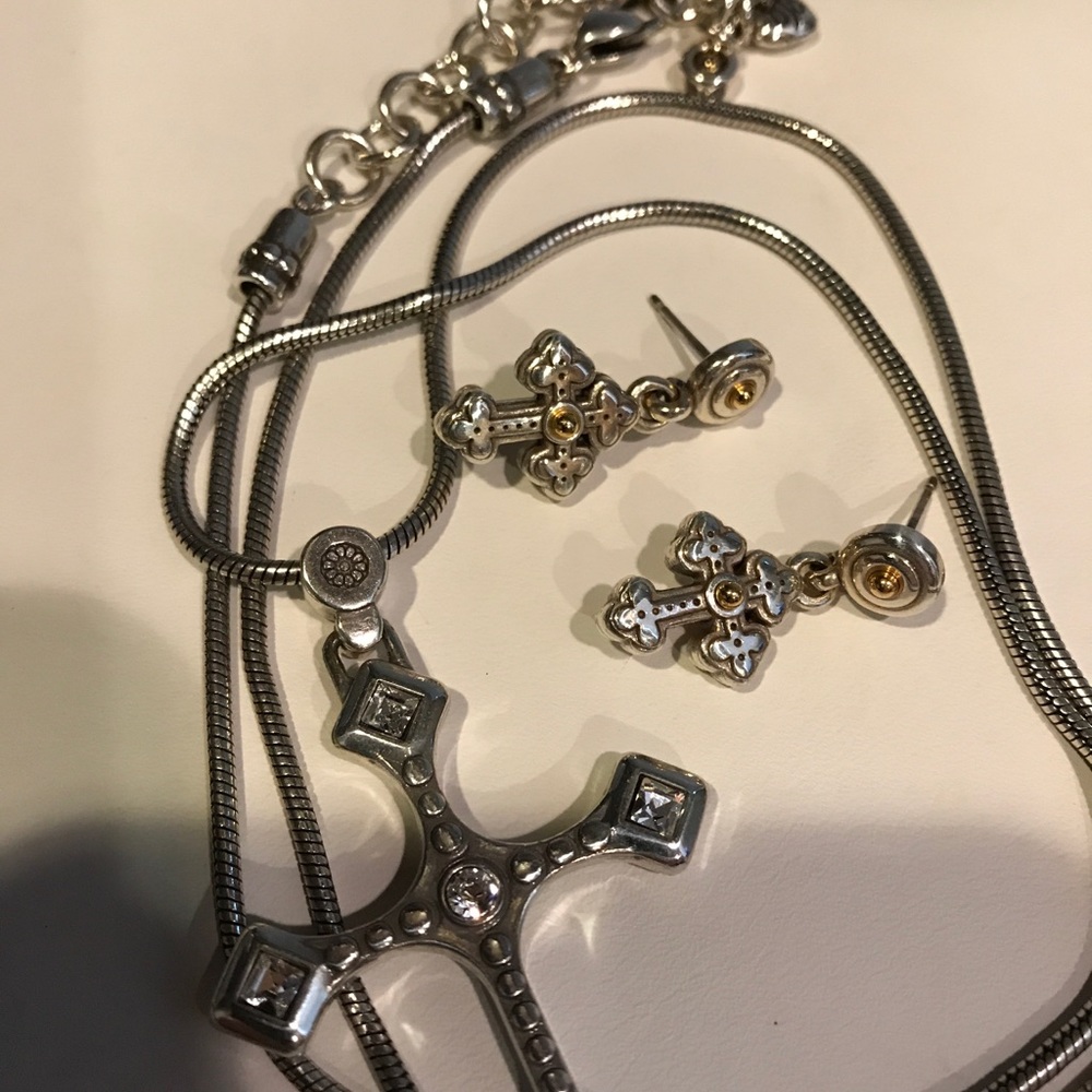 Retired Brighton 2 piece necklace and earring set